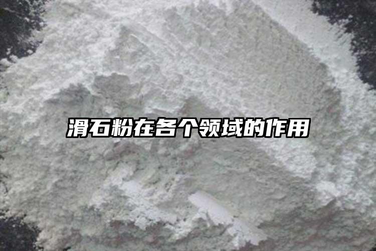 滑石粉在各個(gè)領(lǐng)域的作用